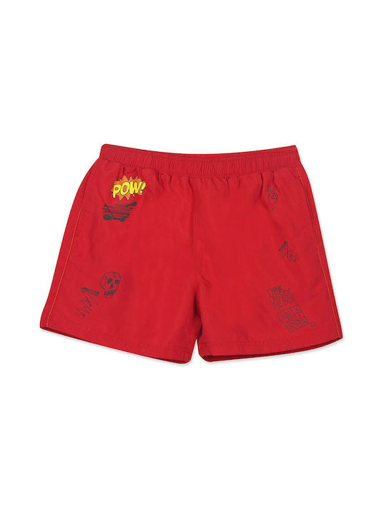 BodyTalk Kids Swimwear Swim Shorts Red