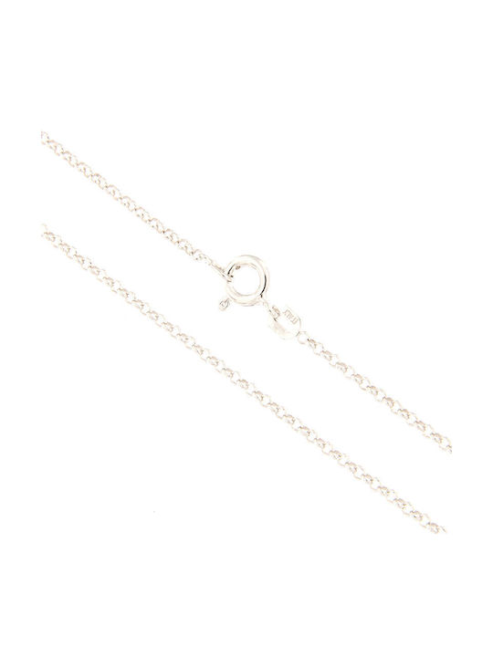 Silver silver plated neck chain 925 (40cm).