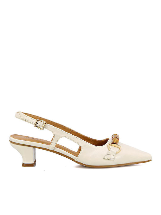 PEDRO MIRALLES WOMEN'S MULES-CASUAL-EXTRA LIGHT/SOFT/COMFORT-EASTERN-MEMORY FOAM-BEIGE LEATHER-LEATHER