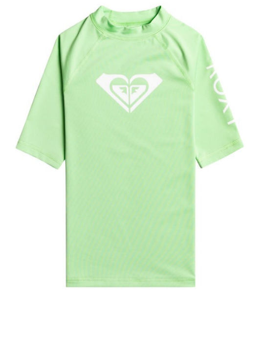 Roxy Wholehearted Kinder Badeanzug Rashguard Grün