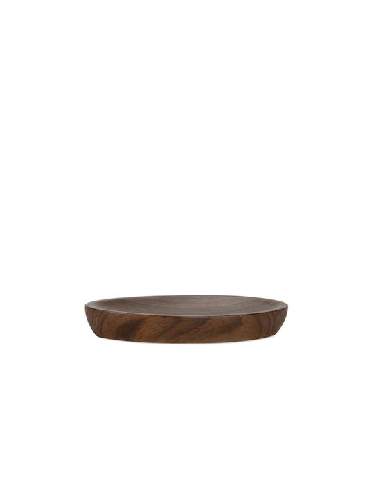 Andrea House Wooden Soap Dish Countertop Brown