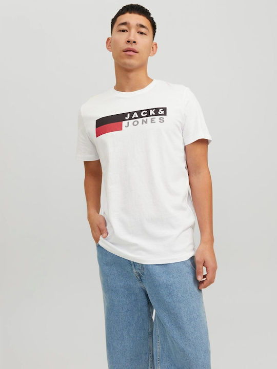 Jack & Jones Tricou White Play 4