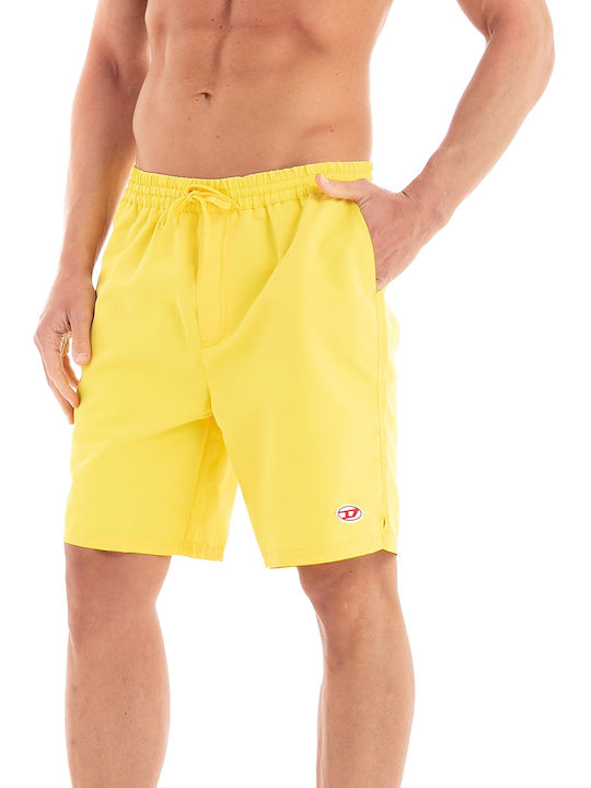 Diesel Herren Badebekleidung Shorts Gelb