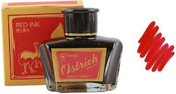 Ostrich 60ml Calligraphy Ink Red