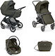 Cam Dinamico Rover Verstellbar 3 in 1 Baby Kinderwagen Geeignet für Neugeborene Grün 10.3kg
