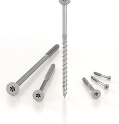 Showood Ξυλόβιδα Torx Inox με Διάμετρο M4.5 και Μήκος 20mm