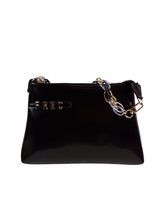 FRNC Damen Tasche Hand Schwarz