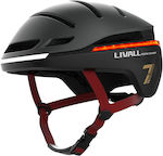 Livall Evo21 Κράνος Ποδηλάτου Δρόμου με LED Φωτάκι Μαύρο