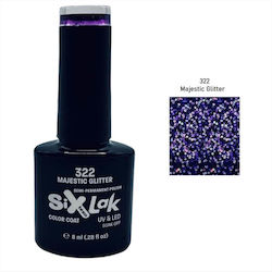 Sixteen Cosmetics SixLak Ημιμόνιμο Βερνίκι Νυχι...