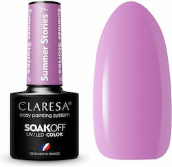 Claresa Sommergeschichten Gel Nagellack Flieder 7 5ml