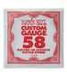 Ernie Ball Μονές Χορδές Steel Ηλεκτρικής Κιθάρας 6τμχ 58"