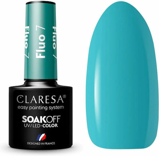 Claresa Fluo 7 Полутраен Лак За Нокти Fluo 7 5мл