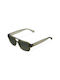 Meller Shipo Sunglasses with Stone Olive Plastic Frame and Green Lens SP-STONEOLI