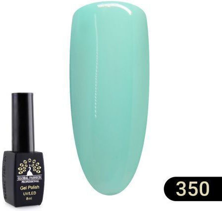Global Fashion Black Elite Хибриден Лак за Нокти 350 8мл 1бр