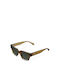 Meller Kito Sunglasses with Ochre Olive Plastic Frame and Green Polarized Lens KT-OCHREOLI