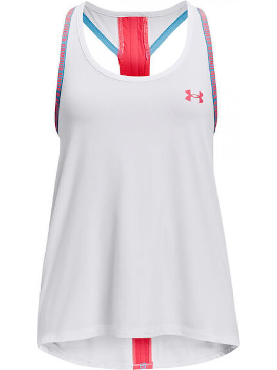 Under Armour Παιδική Μπλούζα Αμάνικη Λευκή