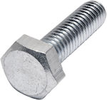 Screw Hexagon Galvanized DIN 558 with Diameter M8 and Length 80mm