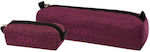 Polo Fabric Pencil Case with 1 Compartment Traffic Purple