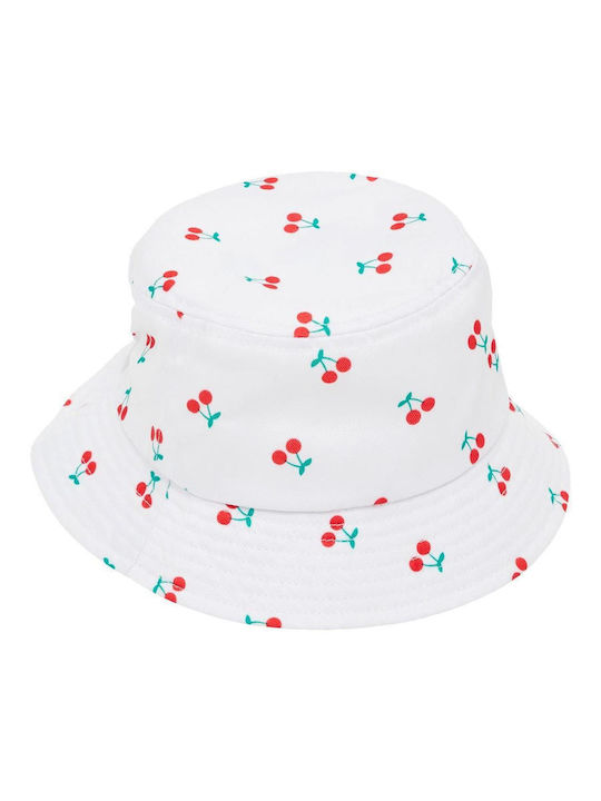 Name It Kids' Hat Bucket Fabric White