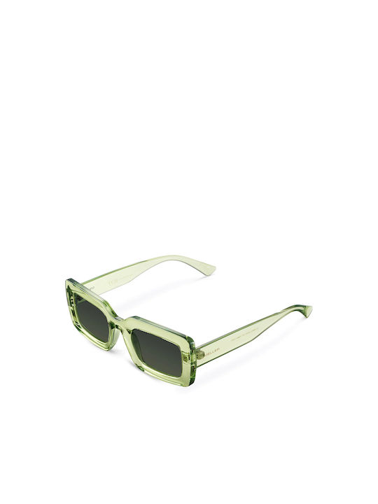 Meller Nala Sunglasses with Lime Olive Plastic Frame and Green Polarized Lens NL-LIMEOLI