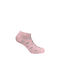 Walk Damen Gemusterte Socken Rosa 1Pack
