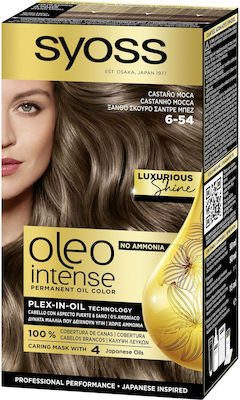 Syoss Oleo Intense Set Haarfarbe 6.54 Blonde Dark Sandre Beige 50ml