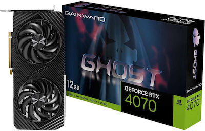 Gainward GeForce RTX 4070 12GB GDDR6X Ghost Κάρτα Γραφικών