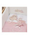 Nattou Blanket Nursery Swaddling Blankets Knitted Pink 75x100cm