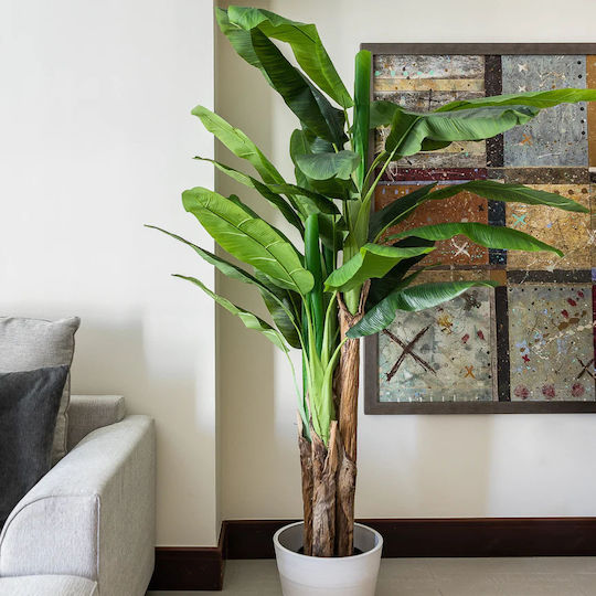 Künstlicher Baum für den Außenbereich Musa Grün 240cm Newplan