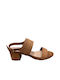 Ragazza Damen Sandalen Camel