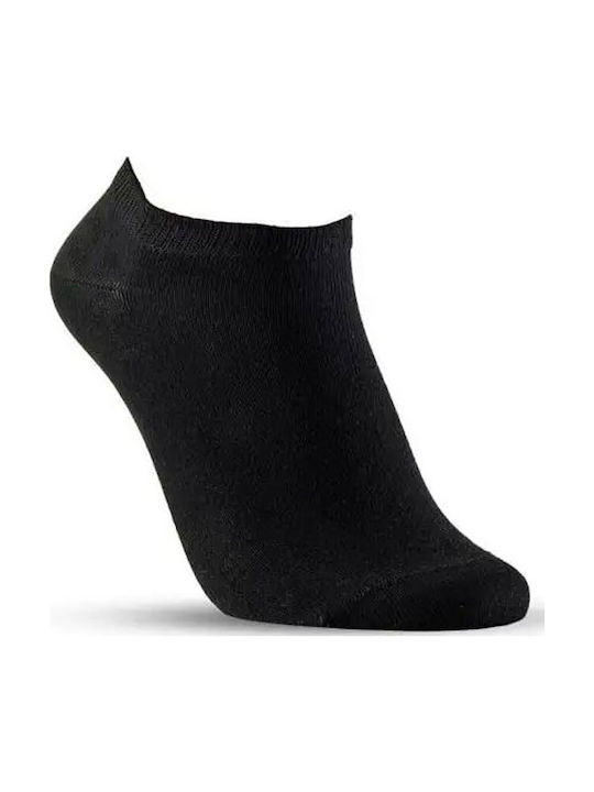 Sanita Bărbați Șosete Uni Negre 3Pachet