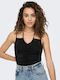 Only Women's Blouse Sleeveless Black