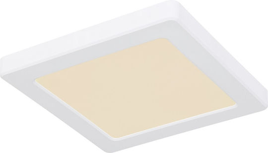 Globo Lighting Квадрат На открито LED Панел 12W с Студено бяло Светлина 6500К