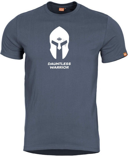 Pentagon Ageron "Spartan Helmet" T-shirt Denim Blue