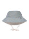 Laessig Kids' Bucket Fabric Hat Pebbles Jags Light Blue