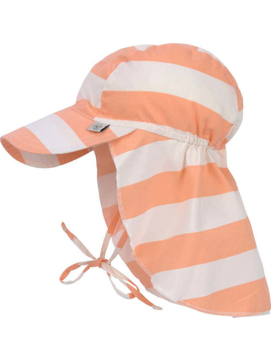 Laessig Kids' Hat Fabric Sunscreen Block Stripes Orange