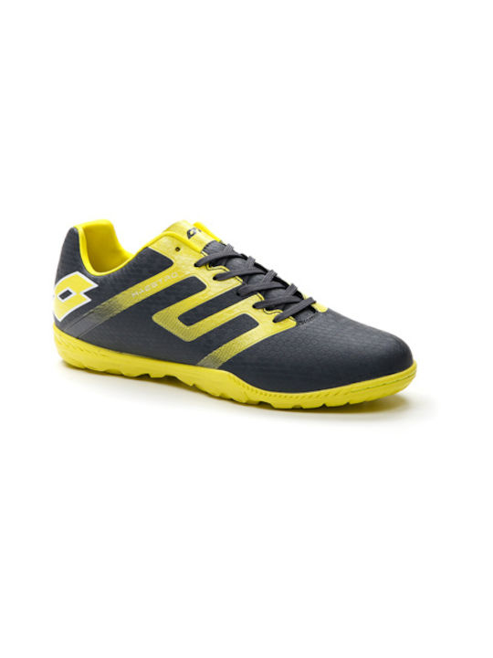 Lotto Maestro 700 IV TF Niedrig Fußballschuhe mit geformten Stollen Asphalt / Acid Yellow