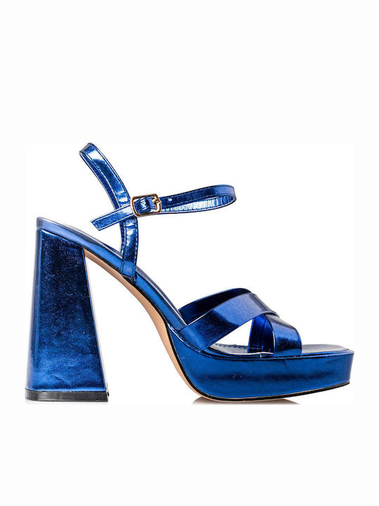 Sandalen Blau