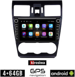 Kirosiwa Car Audio System for Subaru Impreza 2013+ (Bluetooth/USB/WiFi/GPS) with Touch Screen 8"