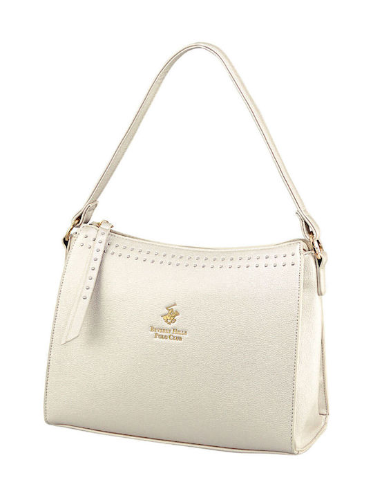 Beverly Hills Polo Club Women's Shoulder Bag White