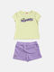 Joyce Kids Set with Shorts Summer 2pcs Yellow