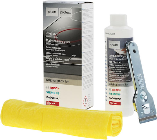 Set de Curățare pentru Plite Ceramice 250ml 89722018 3buc