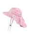 Flapjackkids Kids' Hat Fabric Sunscreen Unicorn Pink