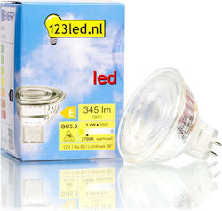 123led LED 3.4W GU5.3 Θερμό Λευκό 123led LED 3.4W GU5.3 Θερμό Λευκό
