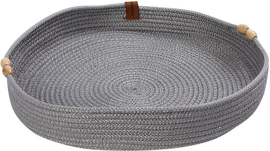 Espiel Tavă Decorativă Metal Rotundă 35x35x5cm 1buc