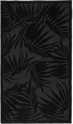 Beauty Home Art 2230 Black Cotton Beach Towel 160x86cm