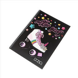 Polo Spiral Notebook Ruled A4 90 Sheets 3 Subje...