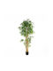 Arbore Artificial de Exterior Bambus Green 210cm Newplan