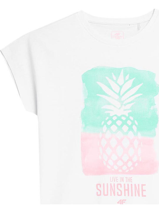 Kinder-T-Shirt Weiß