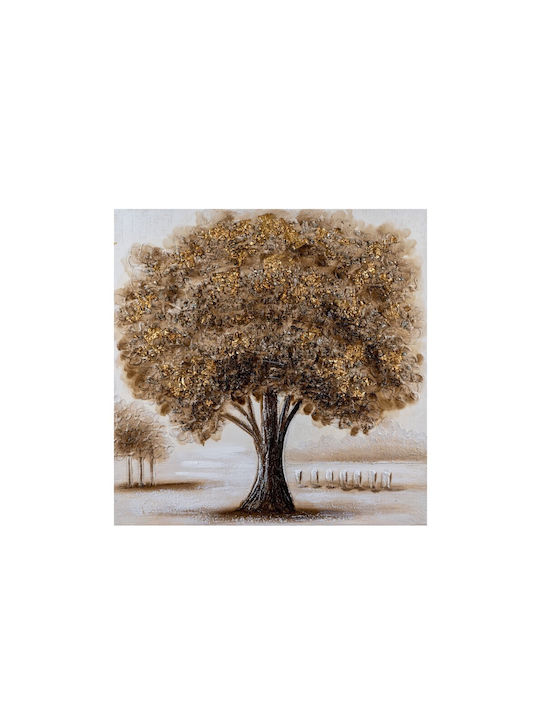 Zen Collection Πίνακας σε Καμβά 60x60cm